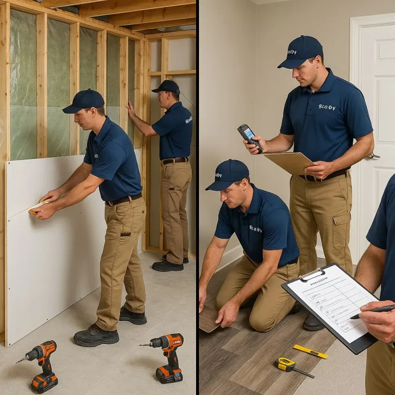 Repairs and Reconstruction process in Cold Spring, NY